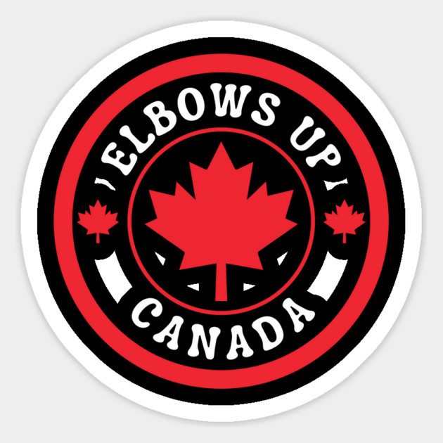 Elbows-Up Magnet by Creatifly Graphic Tees