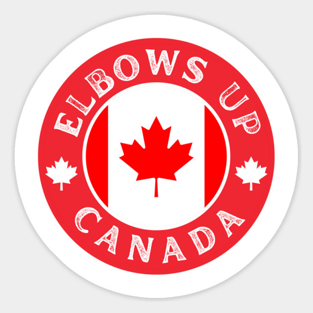 Elbows-Up Magnet by Creatifly Graphic Tees