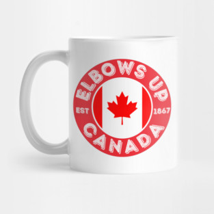 Elbows-Up Mug