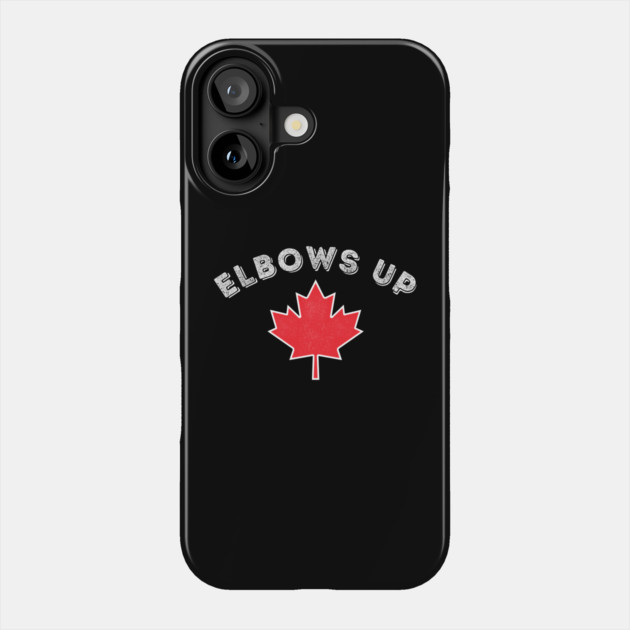 Elbows-Up Phone Case by Creatifly Graphic Tees