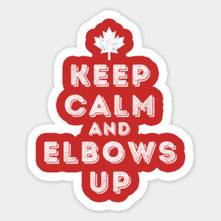 Elbows-Up Magnet