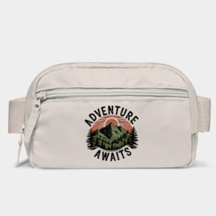Adventure Awaits - Vintage Outdoor Mountain Bag
