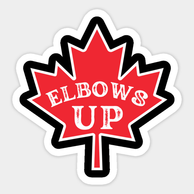 Elbows-Up Magnet by Creatifly Graphic Tees