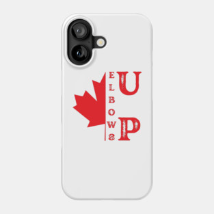 elbows-up Phone Case