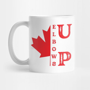 elbows-up Mug