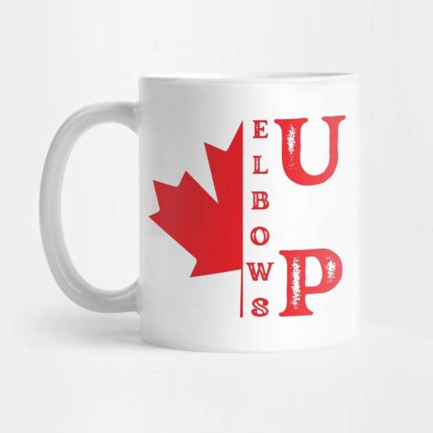 elbows-up by Creatifly Graphic Tees