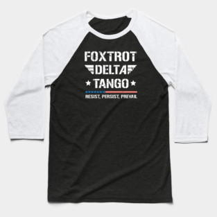 Foxtrot-Delta-Tango Baseball T-Shirt