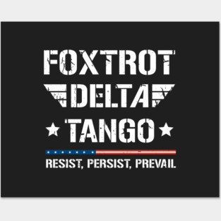 Foxtrot-Delta-Tango Posters and Art