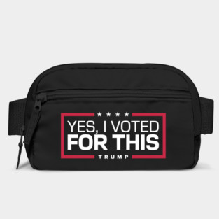 Yes, I Voted for This – Pro Trump 2025 Bag