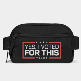 Yes, I Voted for This - Trump 2025 Lovers Bag