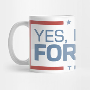 Yes, I Voted for This Retro Vintage Mug