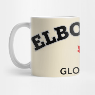 Elbows Up Gloves Off Mug