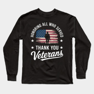 US Veterans Day Long Sleeve T-Shirt