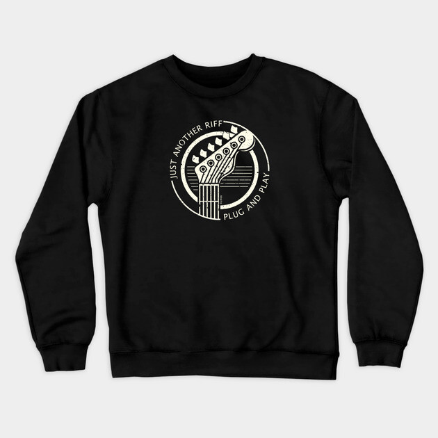 Just Another Riff. Plug & Play Crewneck Sweatshirt by filiposwear