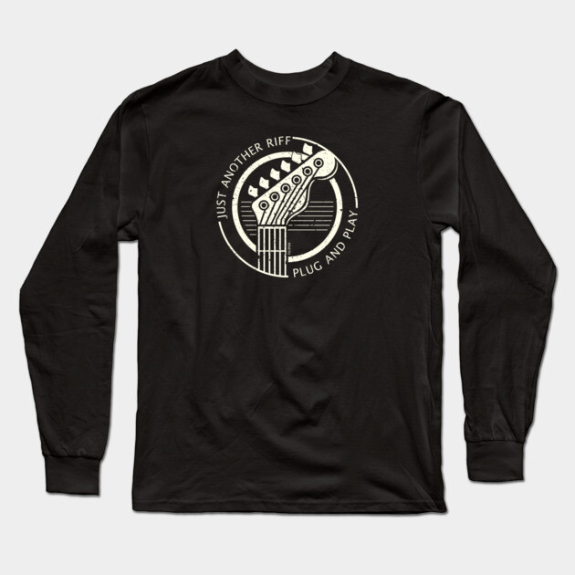 Just Another Riff. Plug & Play Long Sleeve T-Shirt by filiposwear