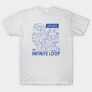 Infinite Loop. Pedal Flow Light T-Shirt