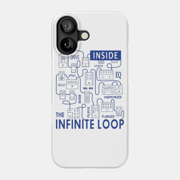 Infinite Loop. Pedal Flow Light Phone Case by filiposwear