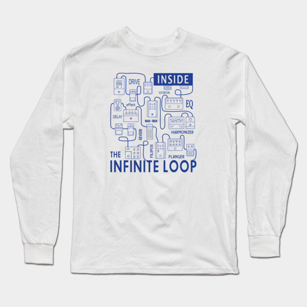 Infinite Loop. Pedal Flow Light Long Sleeve T-Shirt by filiposwear