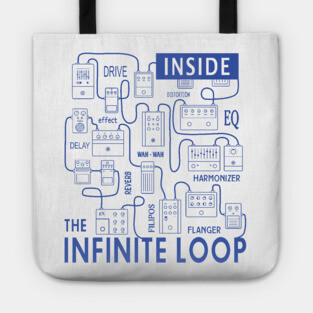 Infinite Loop. Pedal Flow Light Tote