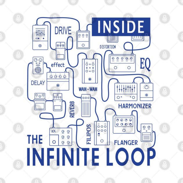 Infinite Loop. Pedal Flow Light by filiposwear
