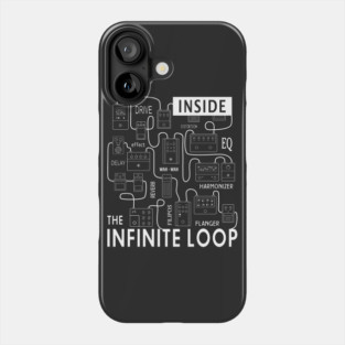 Infinite Loop. Pedal Flow Dark Phone Case