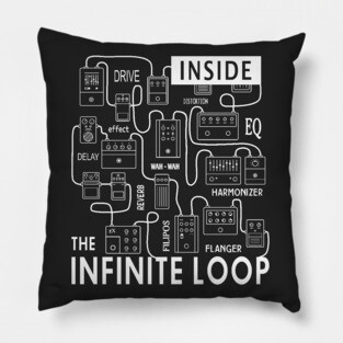 Infinite Loop. Pedal Flow Dark Pillow