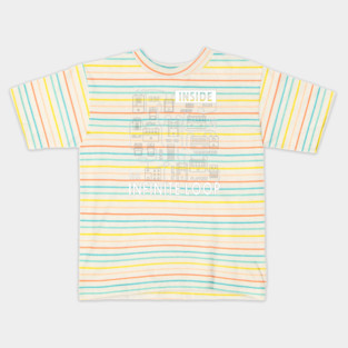 Infinite Loop. Pedal Flow Dark Kids T-Shirt