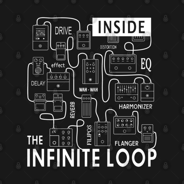 Infinite Loop. Pedal Flow Dark by filiposwear