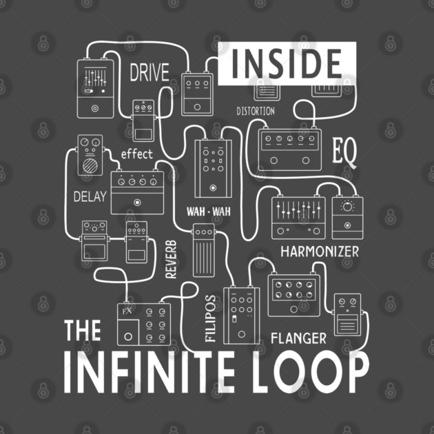 Infinite Loop. Pedal Flow Dark by filiposwear