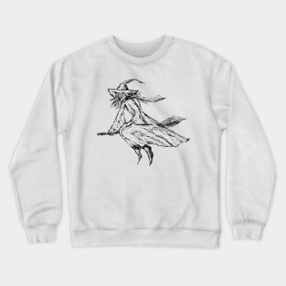 Old witch Crewneck Sweatshirt