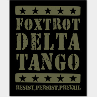 Foxtrot-Delta-Tango Posters and Art
