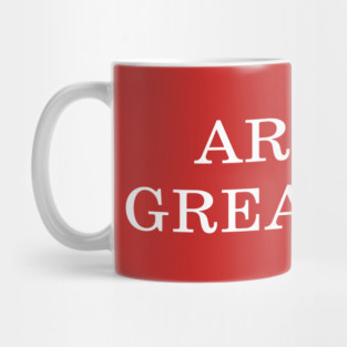 Are We Great Yet? MAGA Political Parody Design Mug