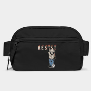 Vintage The Resist Bear Nation Park Bag