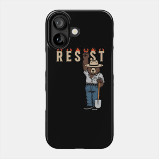 The Resist Bear Nation Park Funny Phone Case