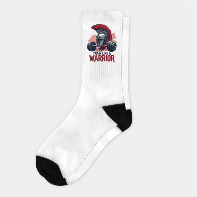 Train Like a Warrior Socks by Urbanprint