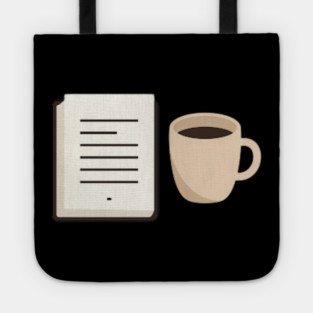 Coffee and Book lover Tote
