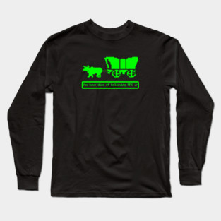 You Have Died Believing RFK Jr Oregon Trail Parody Shirts Funny Vintage Game Humorous Anti Trump Anti RFK Jr Tees Resist Long Sleeve T-Shirt