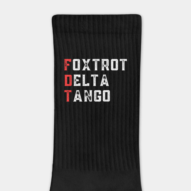 Foxtrot-Delta-Tango by Creatifly Graphic Tees