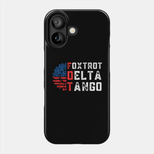 Foxtrot-Delta-Tango Phone Case