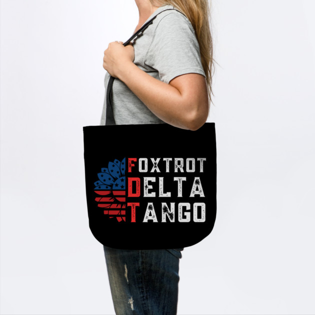 Foxtrot-Delta-Tango by Creatifly Graphic Tees