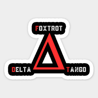 Foxtrot-Delta-Tango Sticker