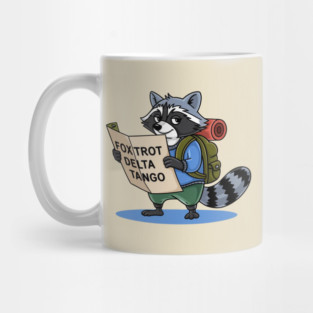 FDT Resist Raccoon, Anti Trump, National Parks Forest Service - Foxtrot Delta Tango Mug