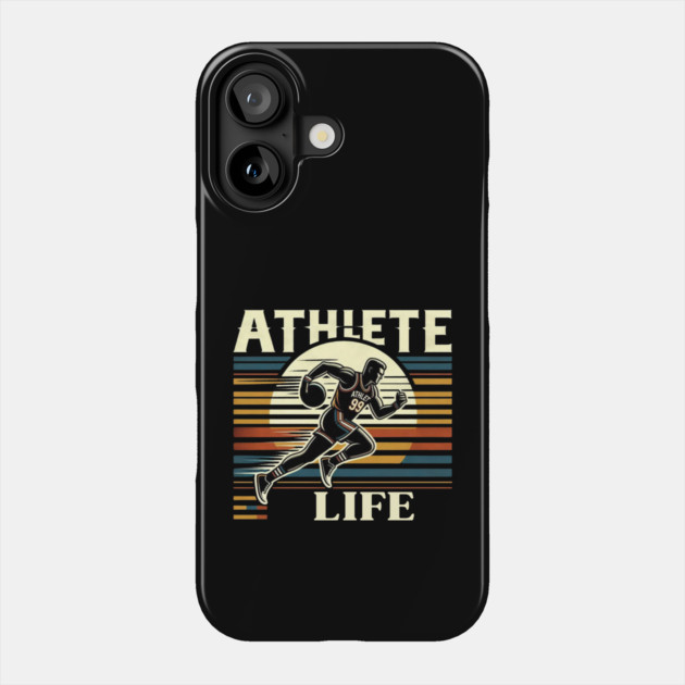 Athlete Life- Vintage Style Sports&Fitness Phone Case by Ben's Store 1