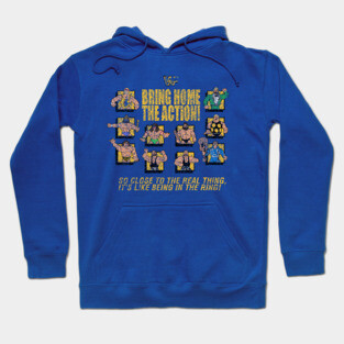Wrestlebros Action Figures Hoodie