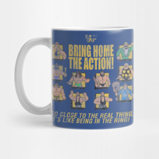 Wrestlebros Action Figures Mug