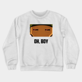 OH, BOY, g.i robot comics Crewneck Sweatshirt