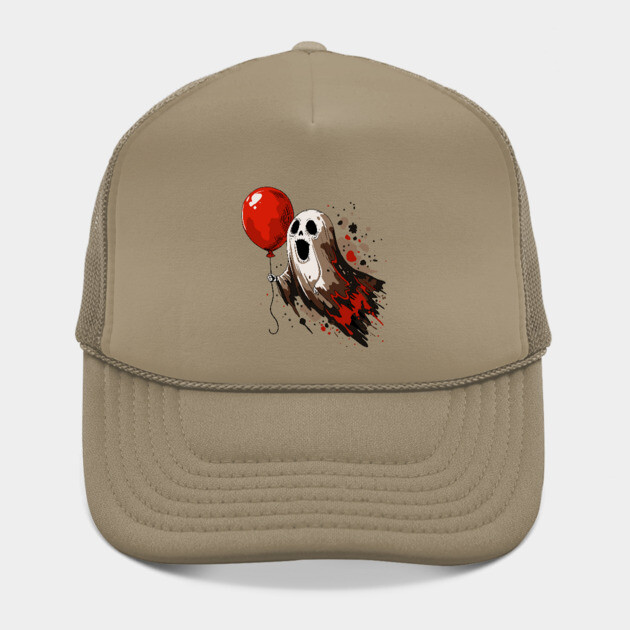 Ghost and Red Balloon by H. R. Sinclair