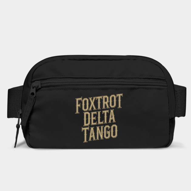 Foxtrot-Delta-Tango by Creatifly Graphic Tees