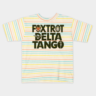 Foxtrot-Delta-Tango Kids T-Shirt