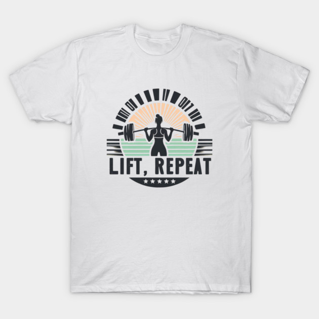Lift and Repeat: Vintage Strength T-Shirt by Ben's Store 1